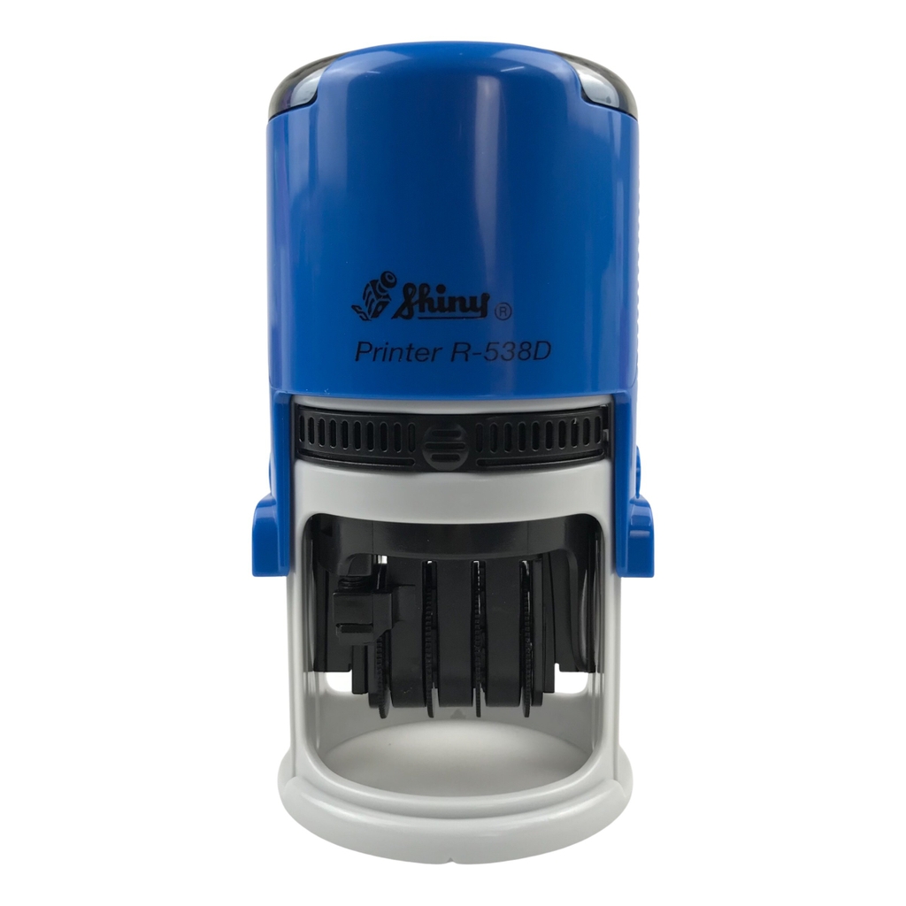 Dấu - Thẻ mực Shiny R538 Φ38mm trắng