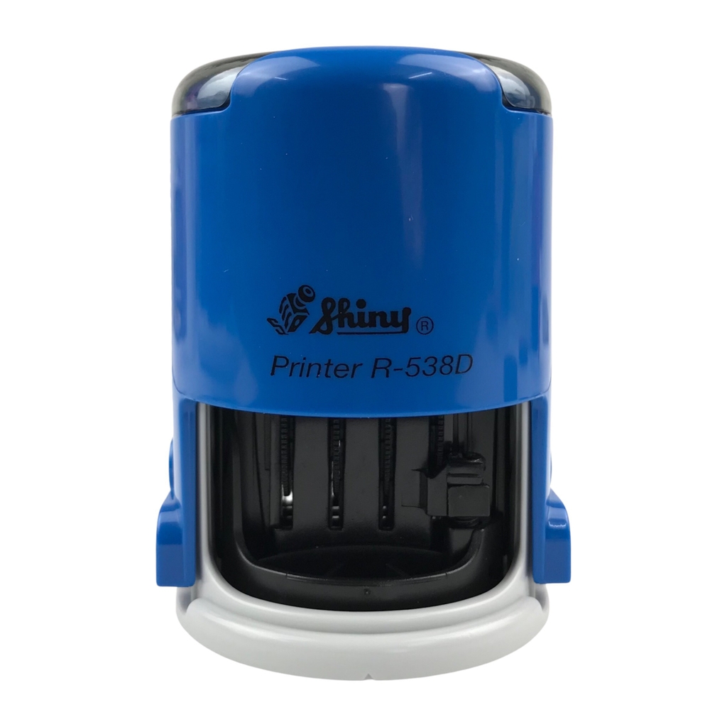 Dấu - Thẻ mực Shiny R538 Φ38mm trắng