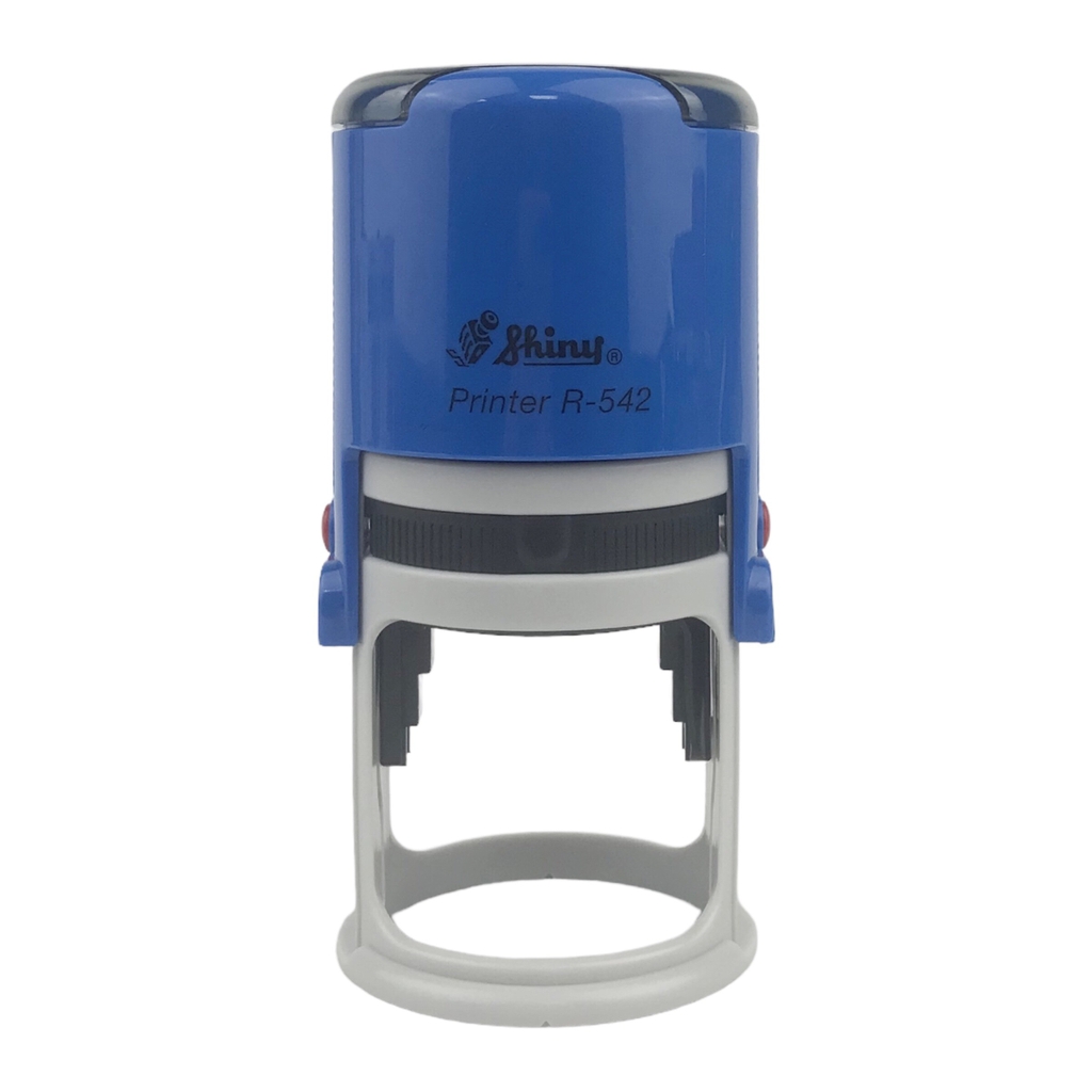 Dấu - Thẻ mực Shiny R542 Φ42mm trắng