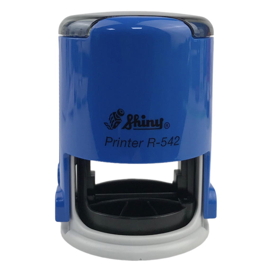 Dấu - Thẻ mực Shiny R542 Φ42mm trắng