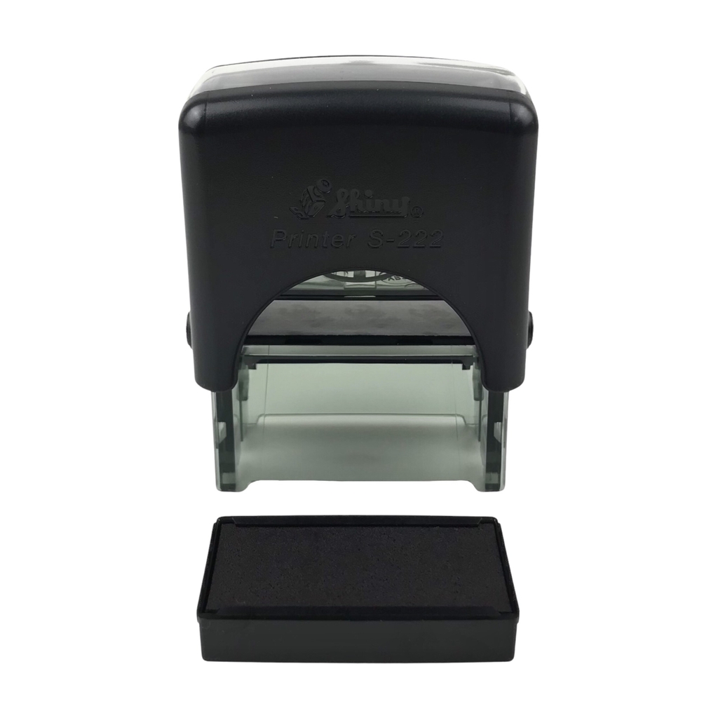 Dấu - Thẻ mực Shiny S222 38x14mm