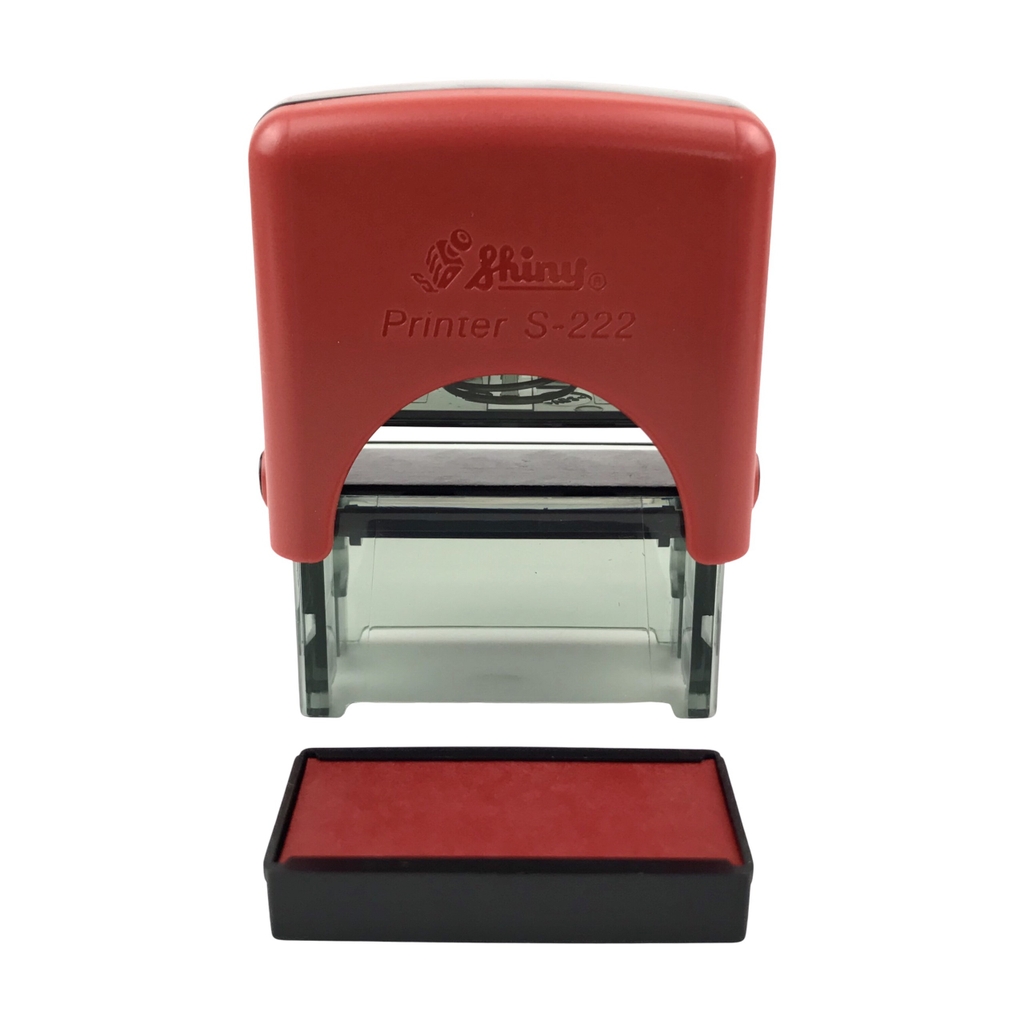 Dấu - Thẻ mực Shiny S222 38x14mm