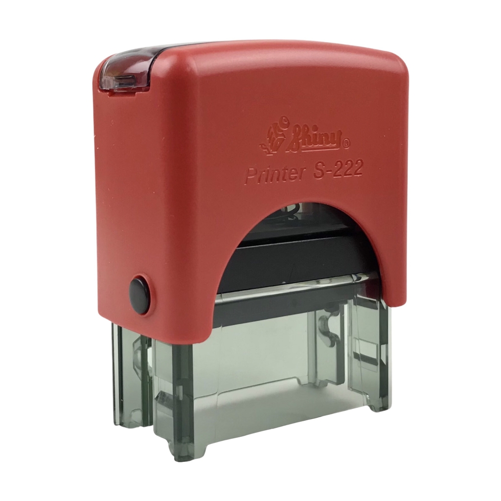 Dấu - Thẻ mực Shiny S222 38x14mm