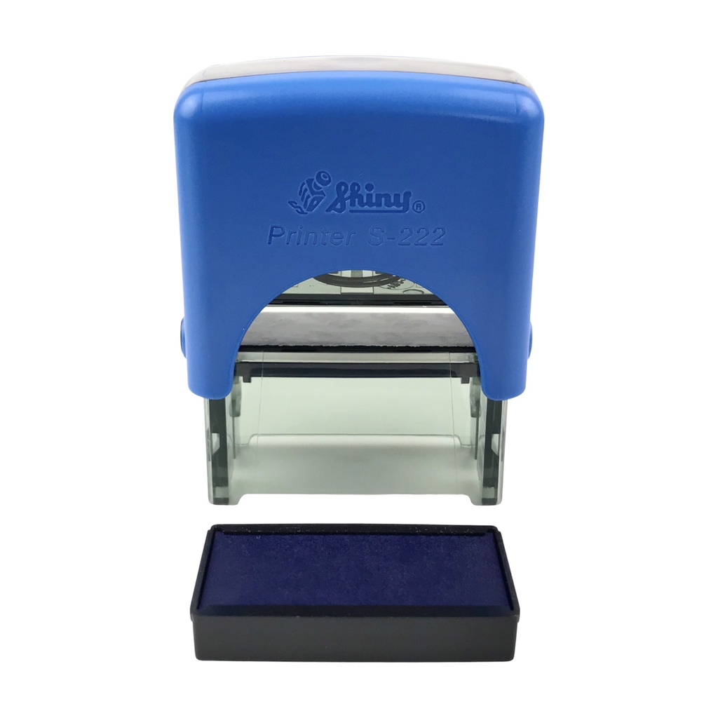 Dấu - Thẻ mực Shiny S222 38x14mm