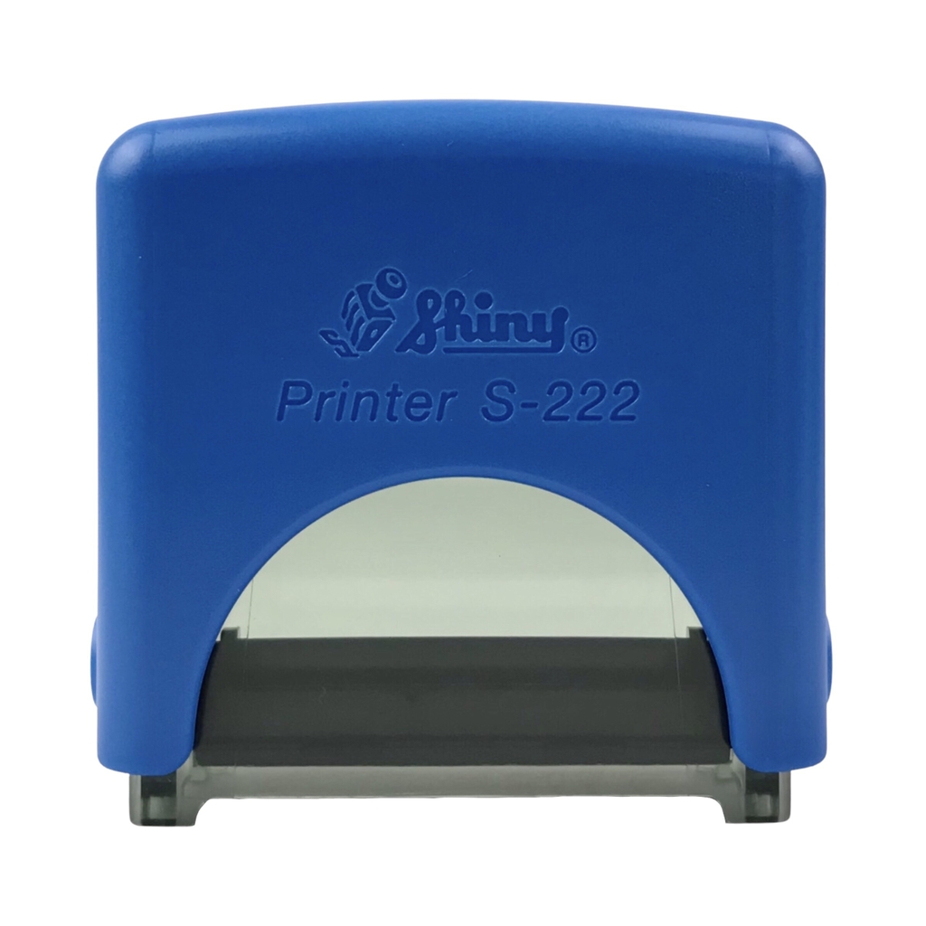 Dấu - Thẻ mực Shiny S222 38x14mm trắng