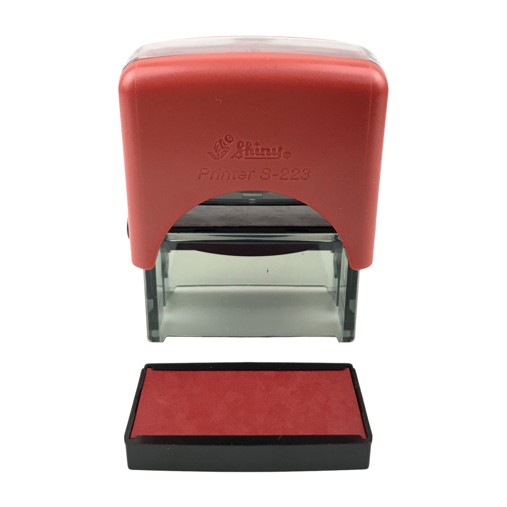 Dấu - Thẻ mực Shiny S223 47x18mm