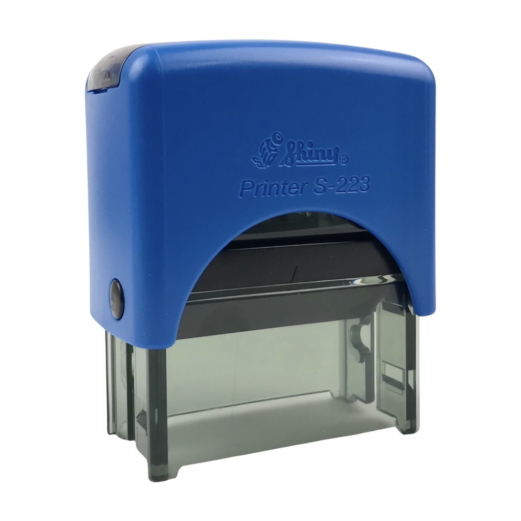 Dấu - Thẻ mực Shiny S223 47x18mm trắng