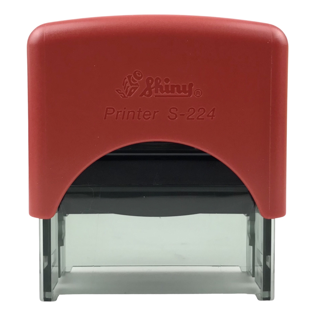 Dấu - Thẻ mực Shiny S224 58x22mm