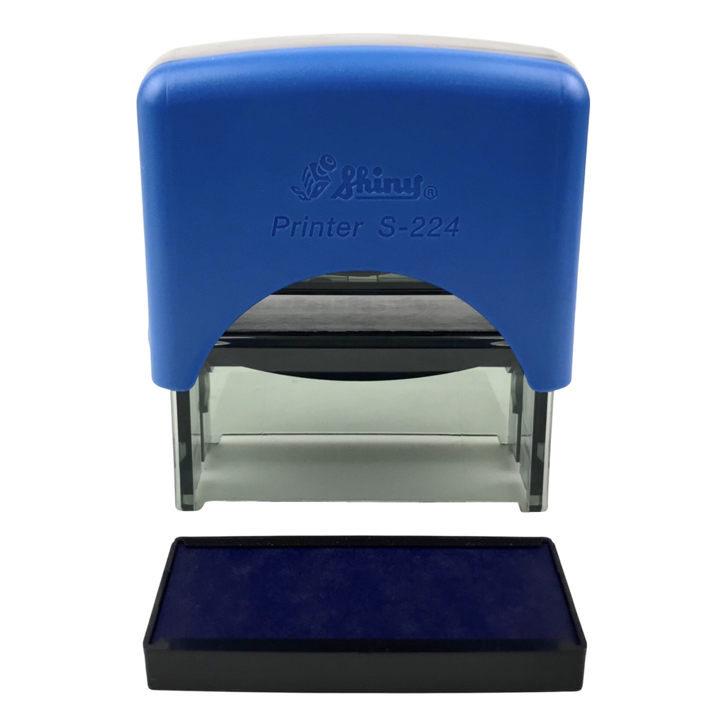 Dấu - Thẻ mực Shiny S224 58x22mm