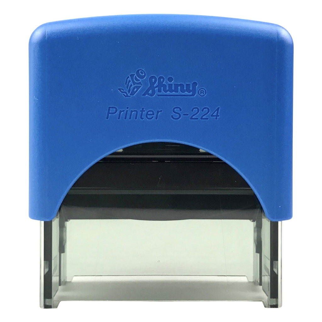 Dấu - Thẻ mực Shiny S224 58x22mm trắng