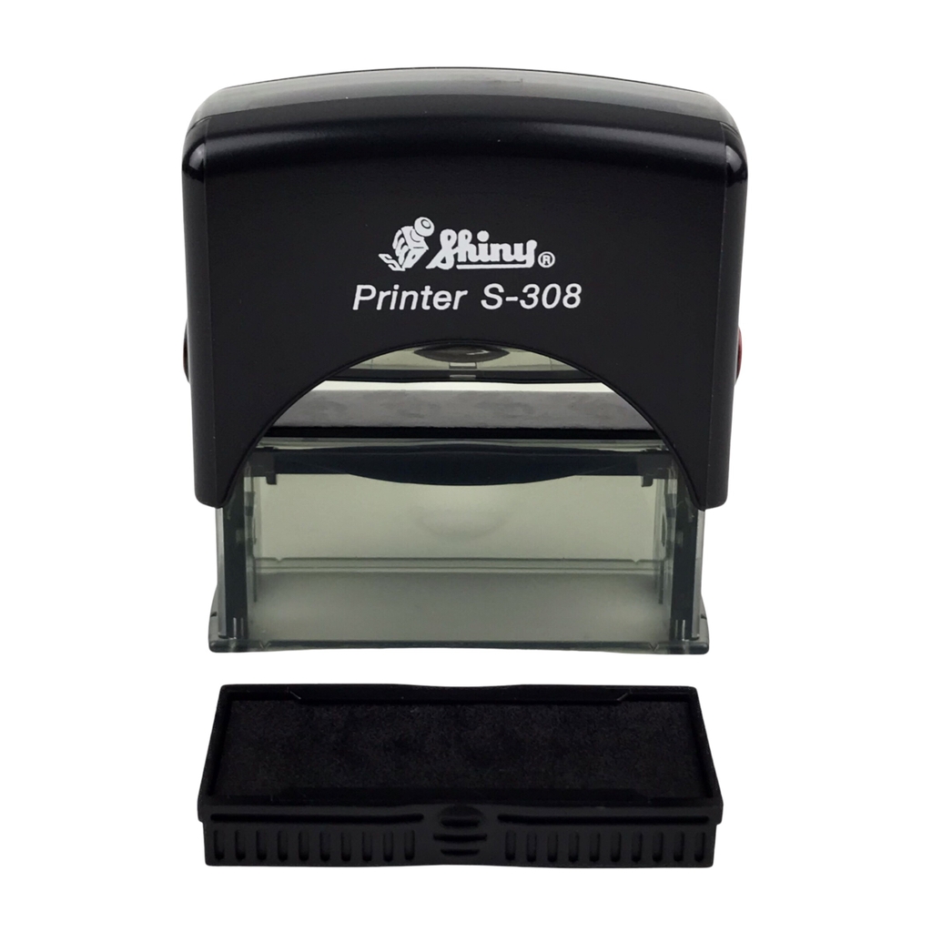 Dấu - Thẻ mực Shiny S308 45x10mm