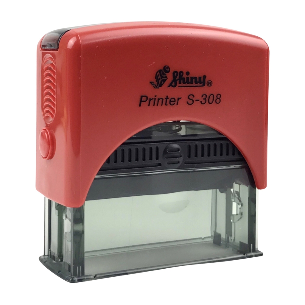 Dấu - Thẻ mực Shiny S308 45x10mm