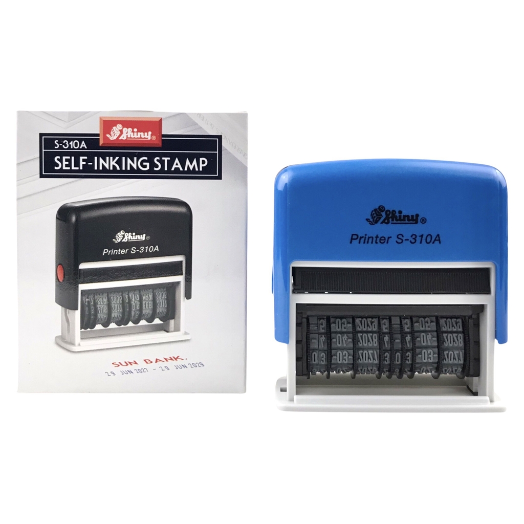 Dấu - Thẻ mực Shiny S310A 49x5mm