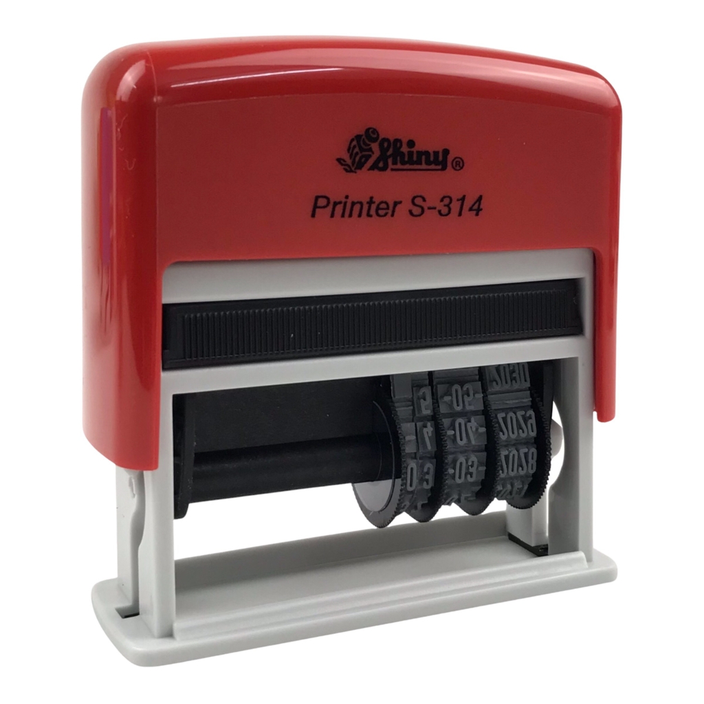 Dấu - Thẻ mực Shiny S314 25x10mm