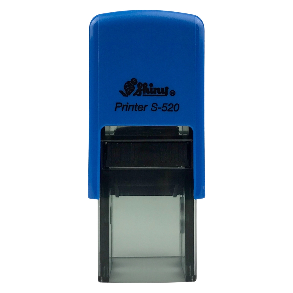 Dấu - Thẻ mực Shiny S520 20x20mm trắng