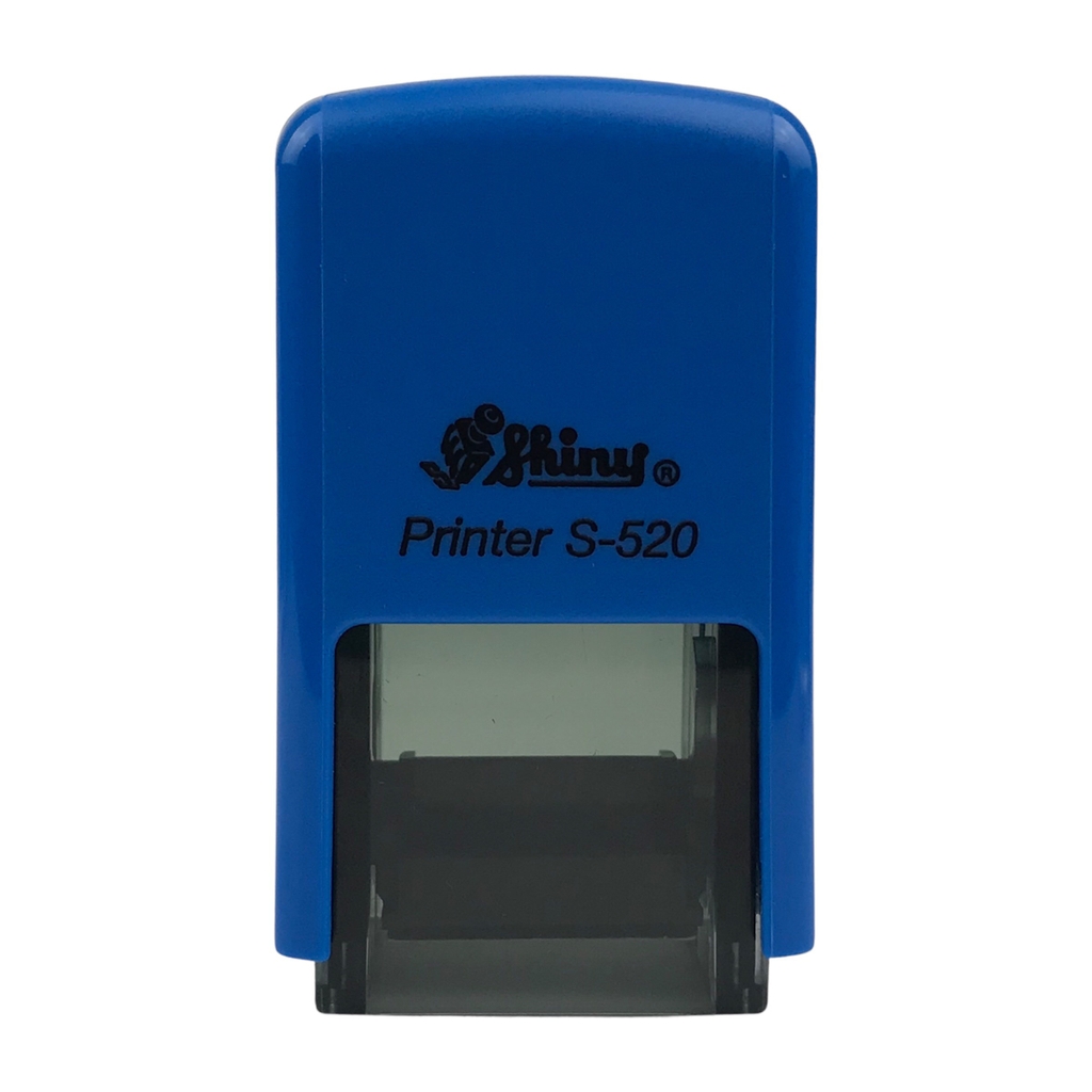 Dấu - Thẻ mực Shiny S520 20x20mm trắng