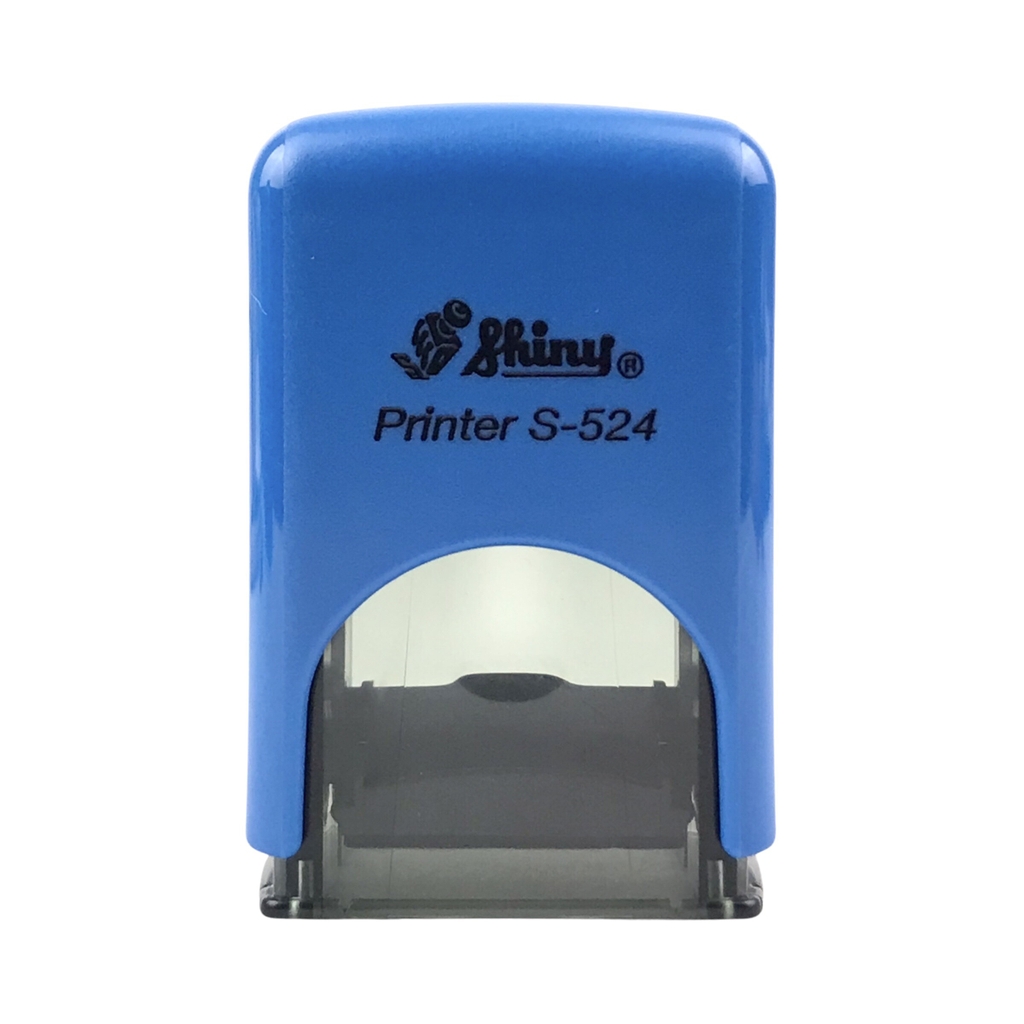 Dấu - Thẻ mực Shiny S524 24x24mm trắng