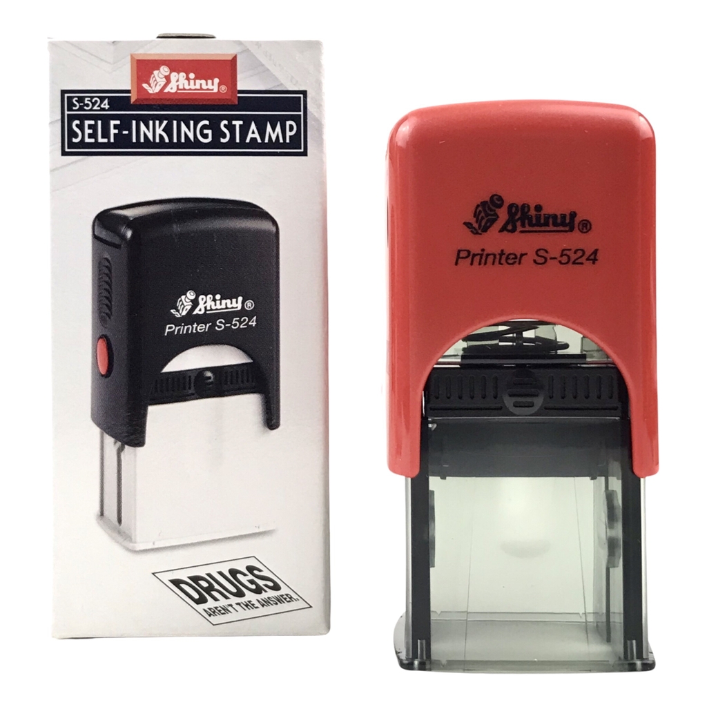 Dấu - Thẻ mực Shiny S524 24x24mm