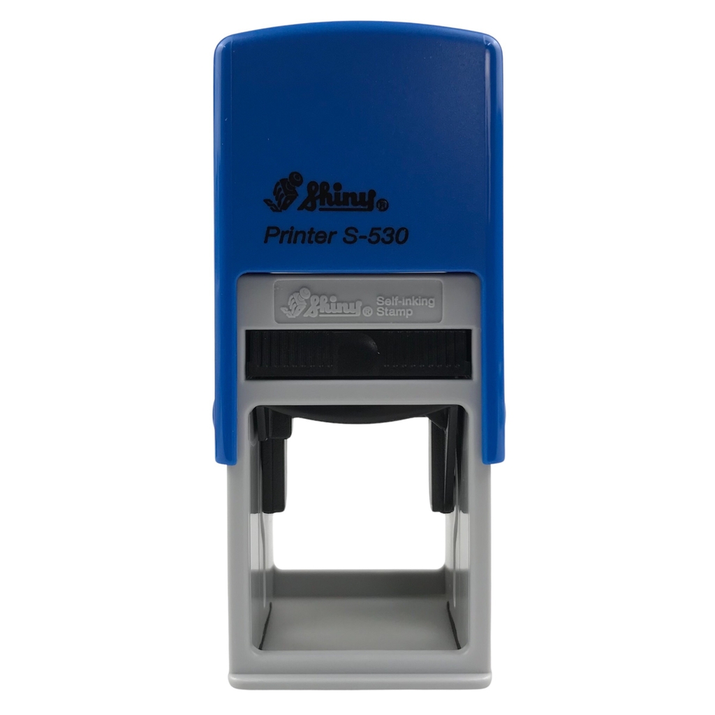 Dấu - Thẻ mực Shiny S530 32x32mm trắng