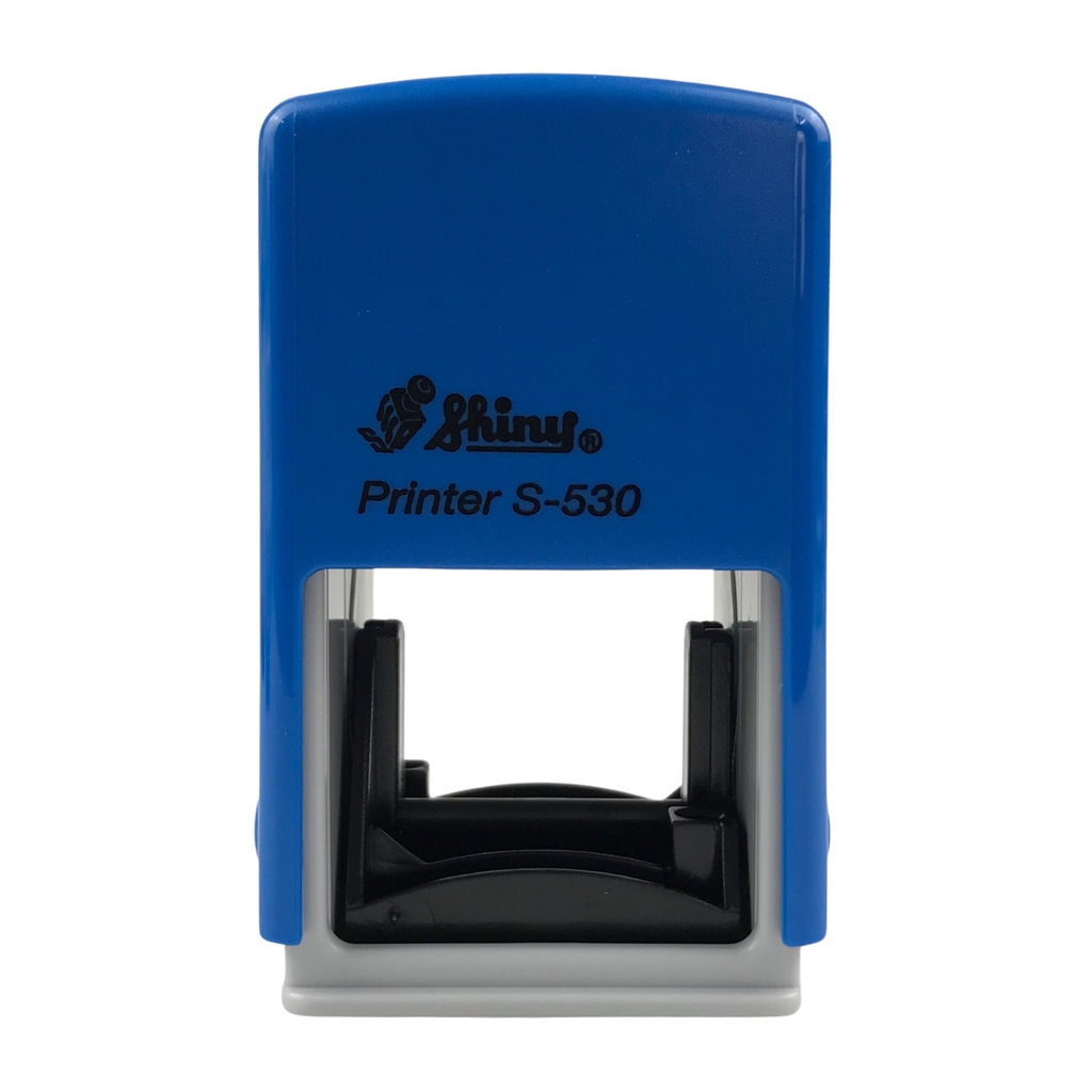 Dấu - Thẻ mực Shiny S530 32x32mm trắng