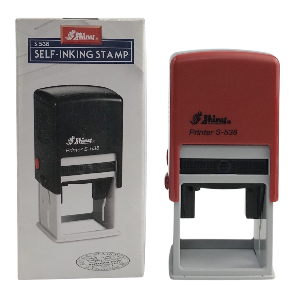 Dấu - Thẻ mực Shiny S538 38x38mm