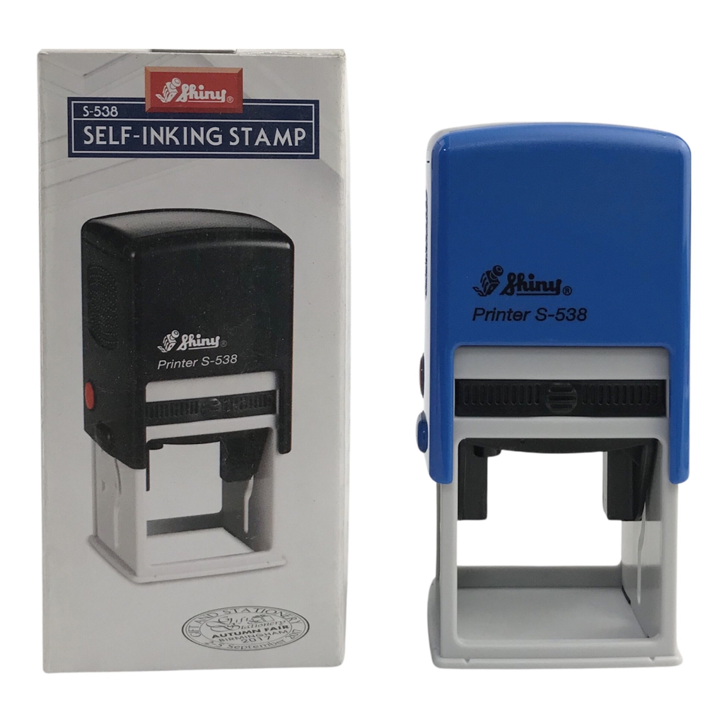 Dấu - Thẻ mực Shiny S538 38x38mm