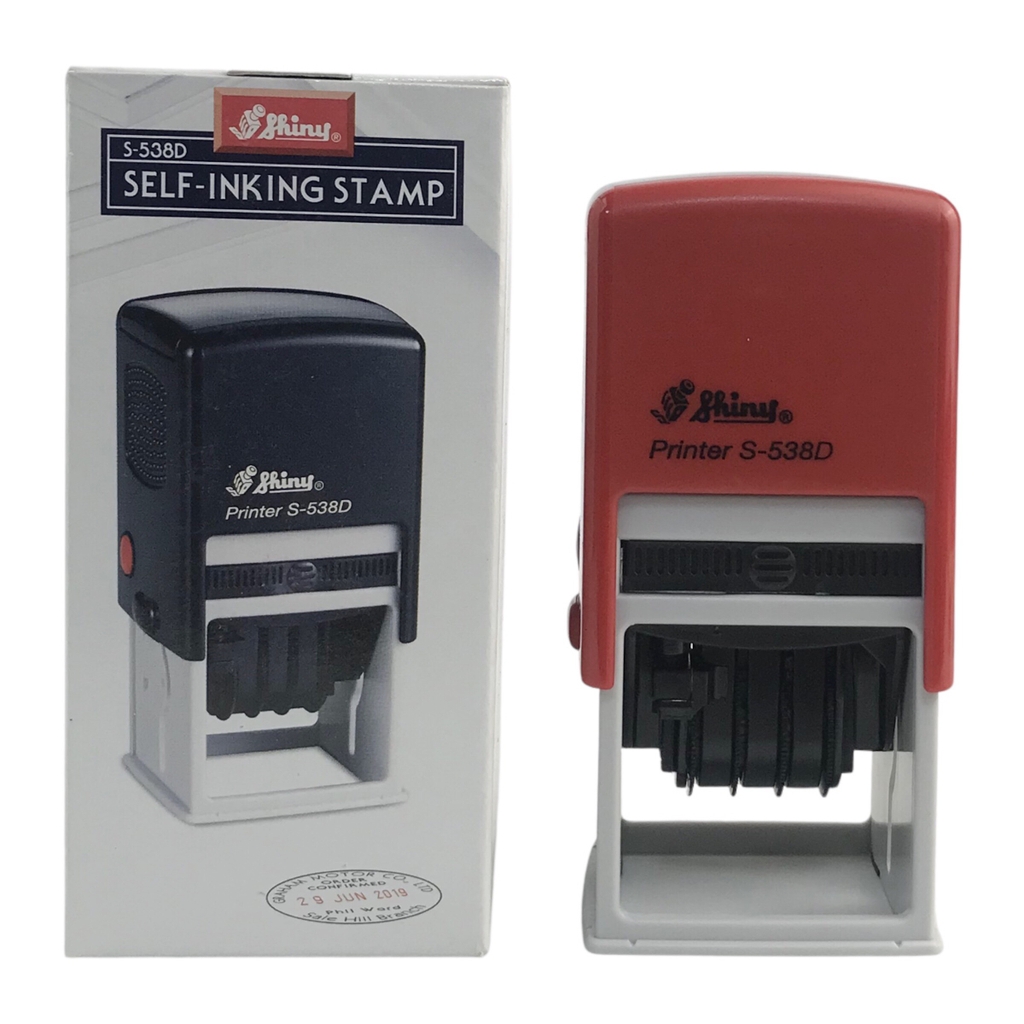 Dấu - Thẻ mực Shiny S538D 38x38mm