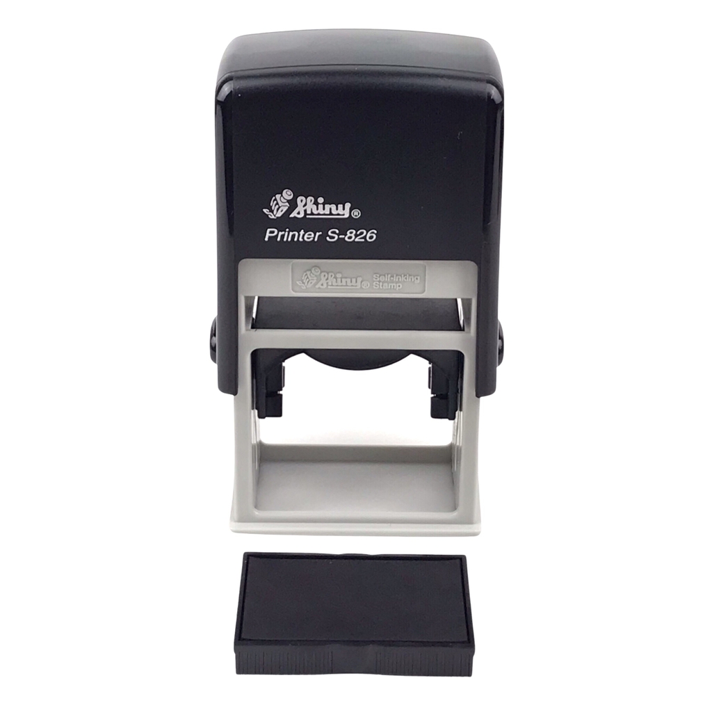 Dấu - Thẻ mực Shiny S826 41x24mm