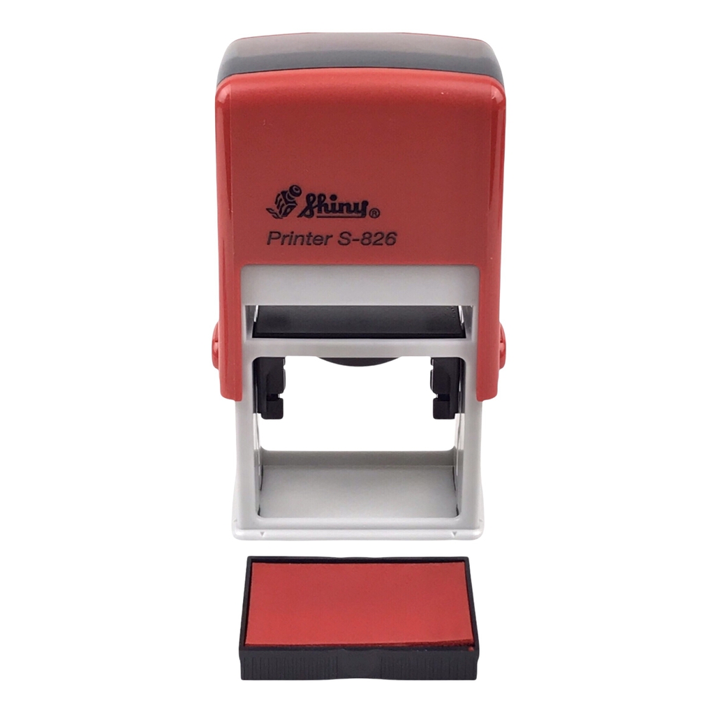 Dấu - Thẻ mực Shiny S826 41x24mm