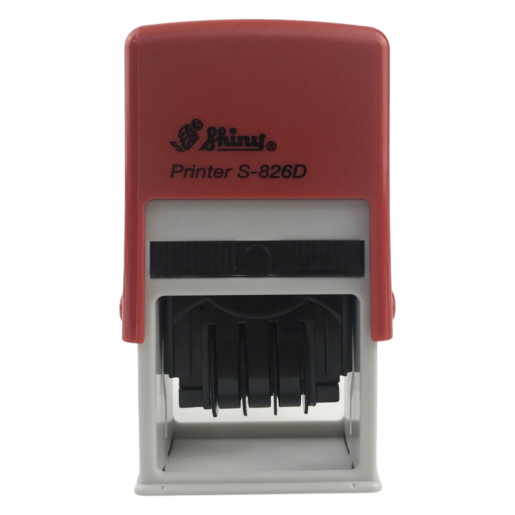 Dấu - Thẻ mực Shiny S826D 41x24mm