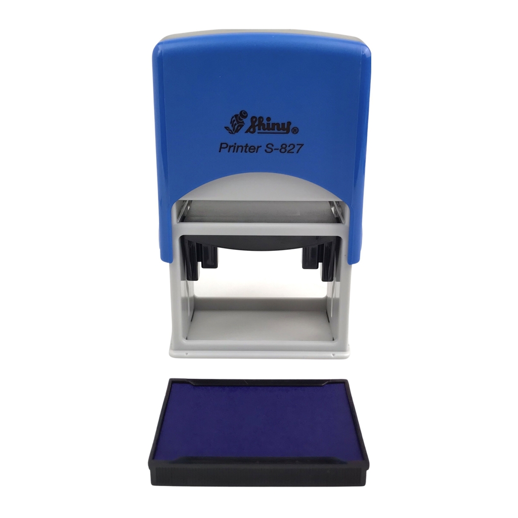 Dấu - Thẻ mực Shiny S827 50x30mm