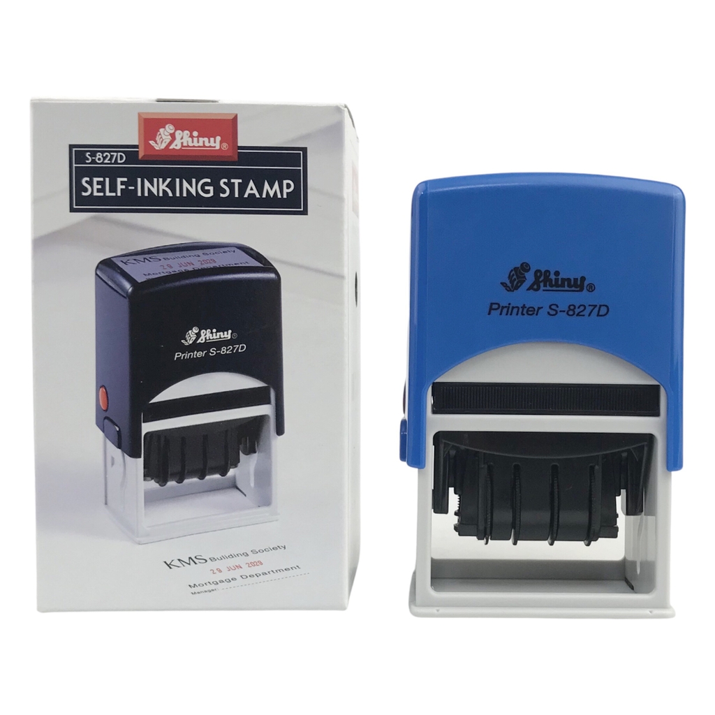 Dấu - Thẻ mực Shiny S827D 50x30mm