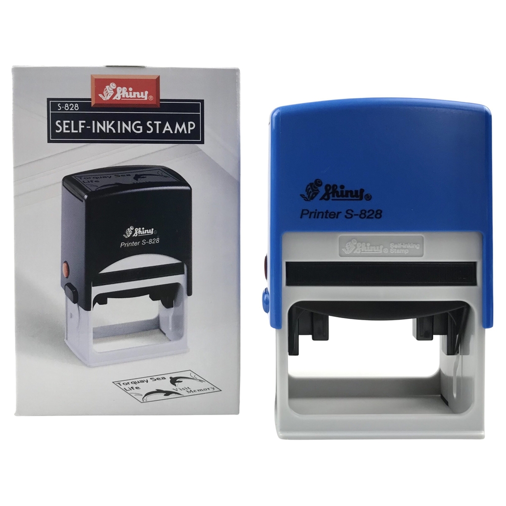 Dấu - Thẻ mực Shiny S828 56x33mm