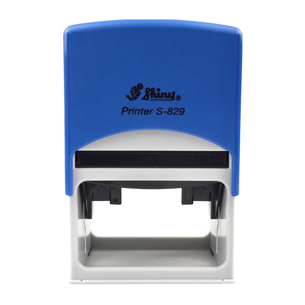 Dấu - Thẻ mực Shiny S829 64x40mm trắng