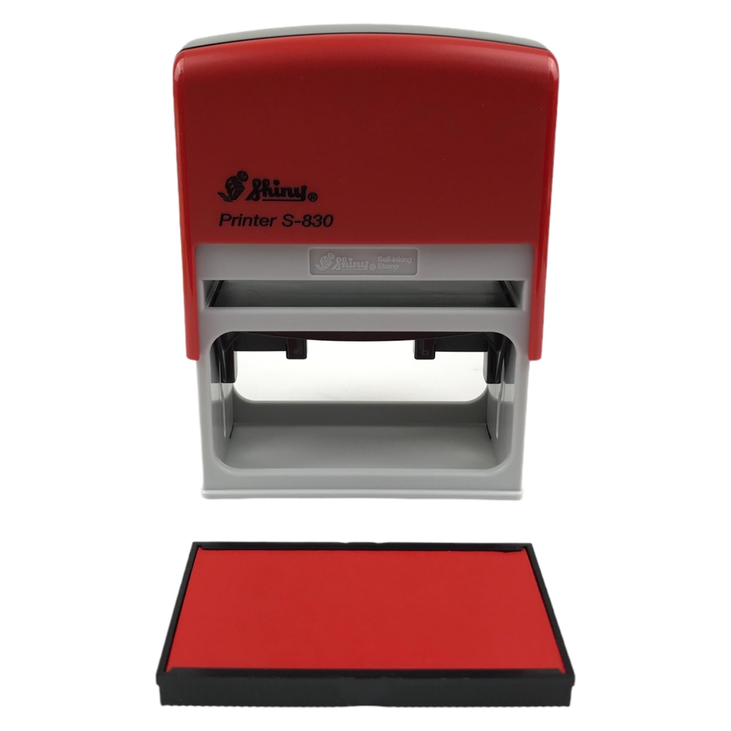 Dấu - Thẻ mực Shiny S830 75x38mm