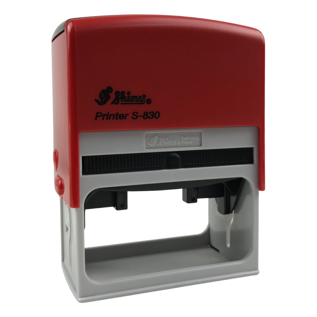 Dấu - Thẻ mực Shiny S830 75x38mm