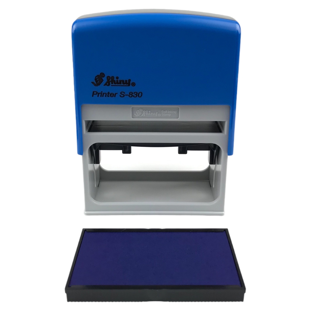 Dấu - Thẻ mực Shiny S830 75x38mm