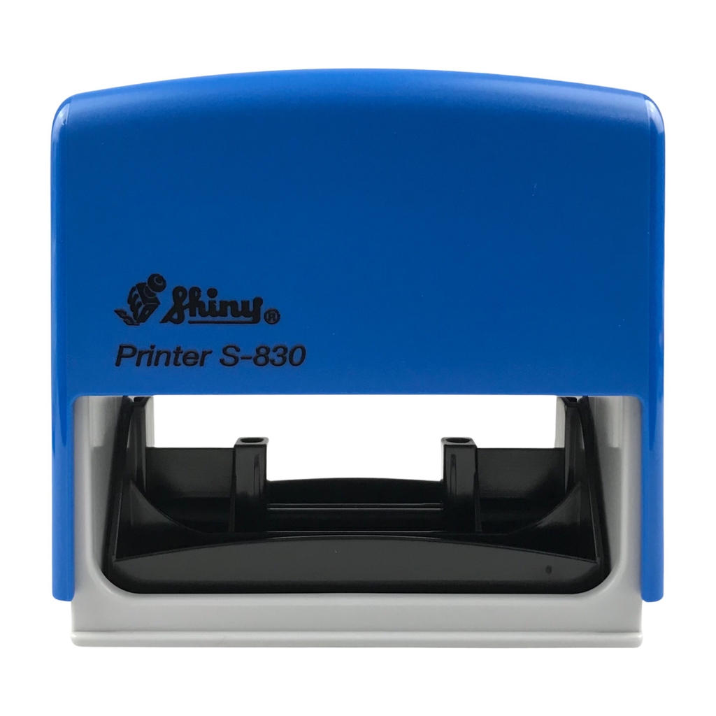 Dấu - Thẻ mực Shiny S830 75x38mm trắng