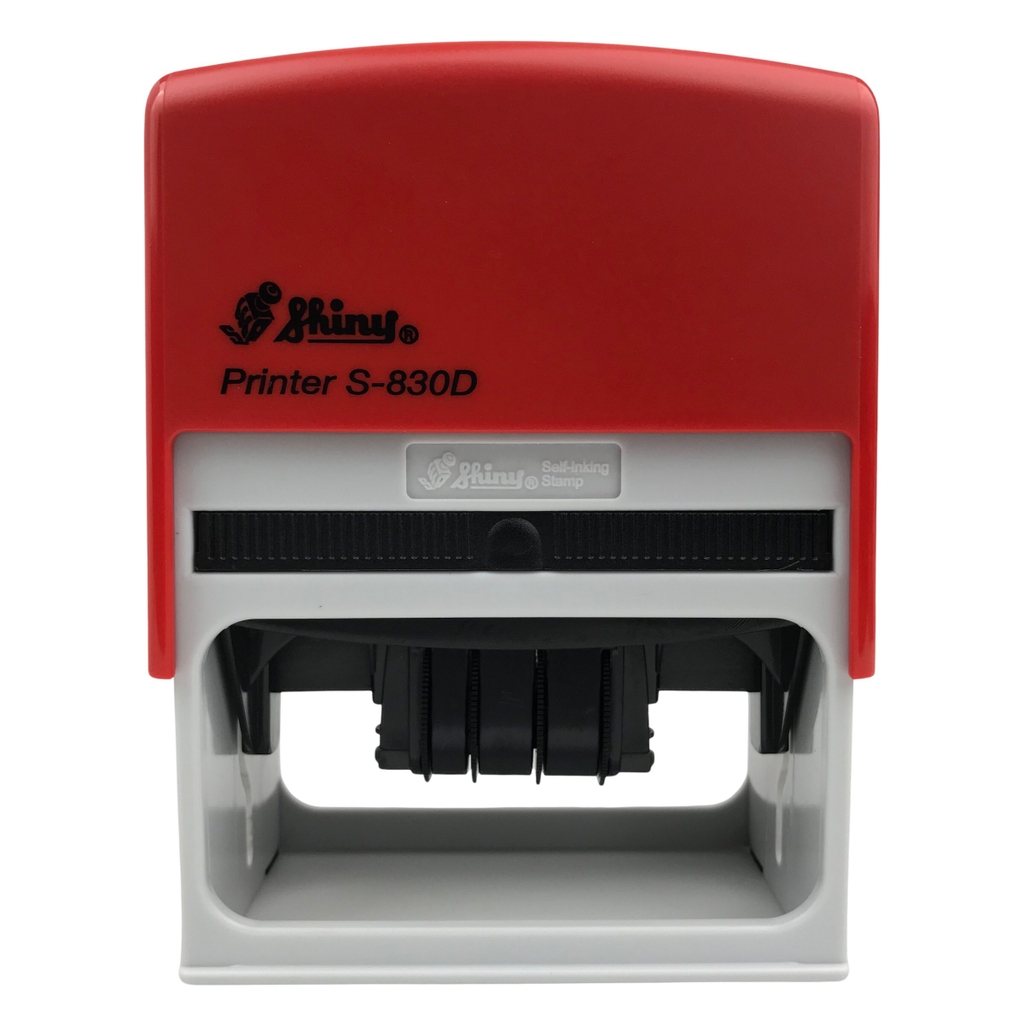 Dấu - Thẻ mực Shiny S830D 75x38mm