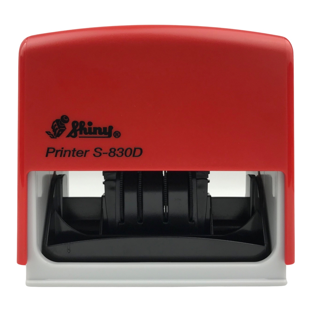 Dấu - Thẻ mực Shiny S830D 75x38mm