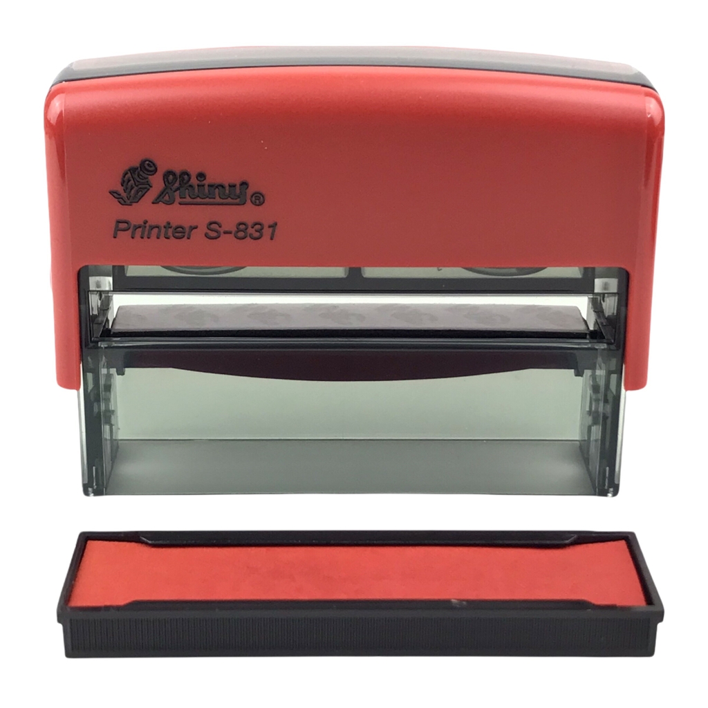 Dấu - Thẻ mực Shiny S831 70x10mm