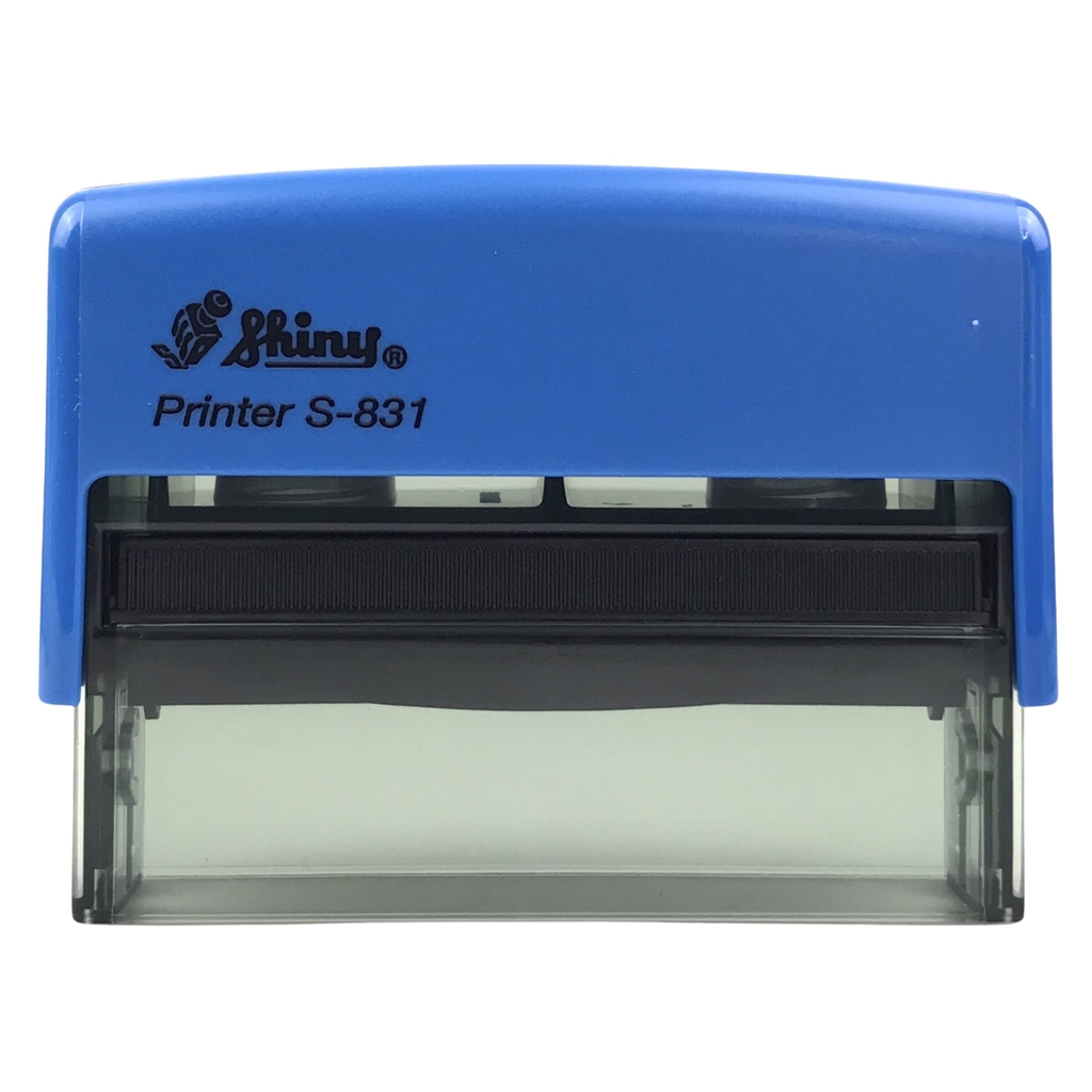 Dấu - Thẻ mực Shiny S831 70x10mm trắng