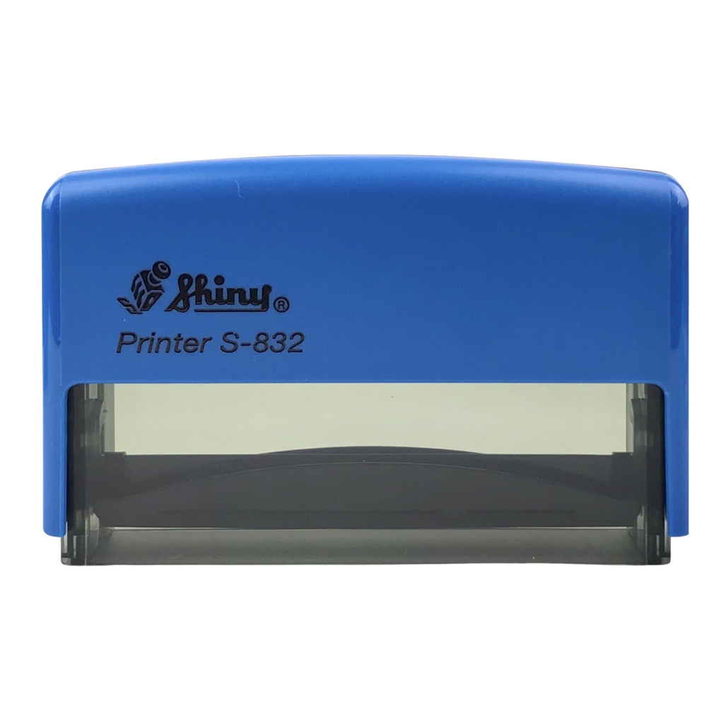 Dấu - Thẻ mực Shiny S832 75x15mm trắng