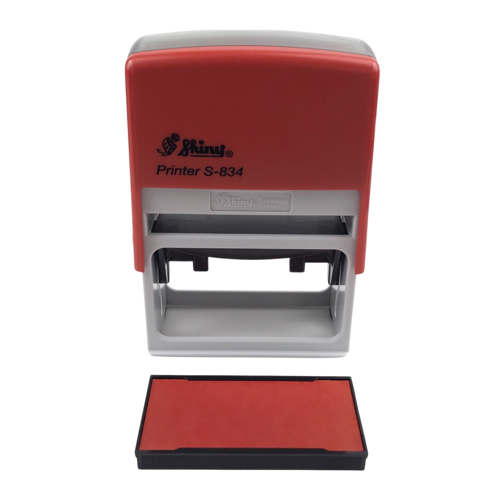 Dấu - Thẻ mực Shiny S834 65x30mm