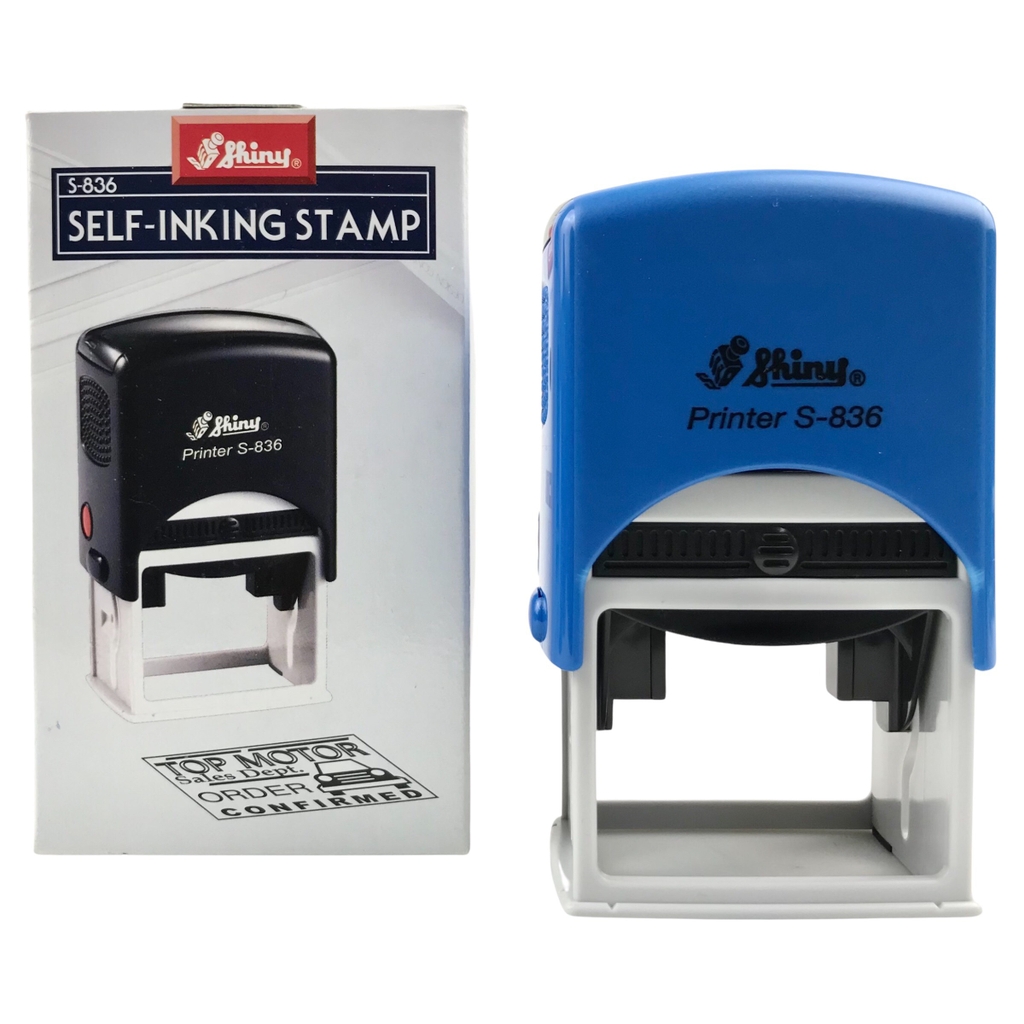 Dấu - Thẻ mực Shiny S836 45x30mm