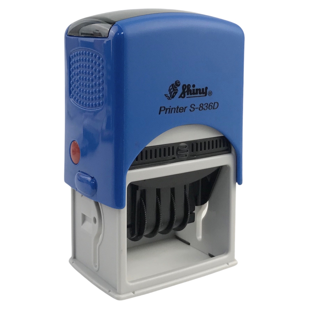 Dấu - Thẻ mực Shiny S836D 45x30mm