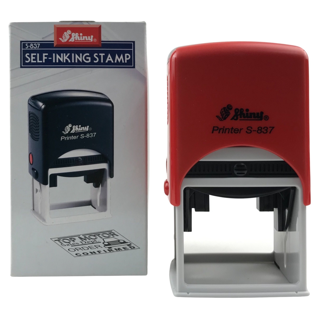 Dấu - Thẻ mực Shiny S837 50x40mm