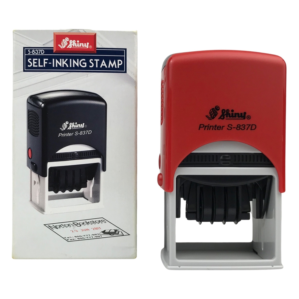 Dấu - Thẻ mực Shiny S837D 50x40mm