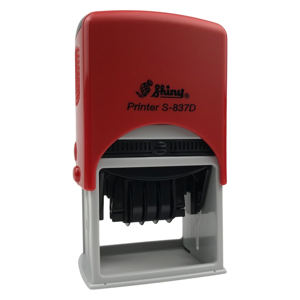 Dấu - Thẻ mực Shiny S837D 50x40mm