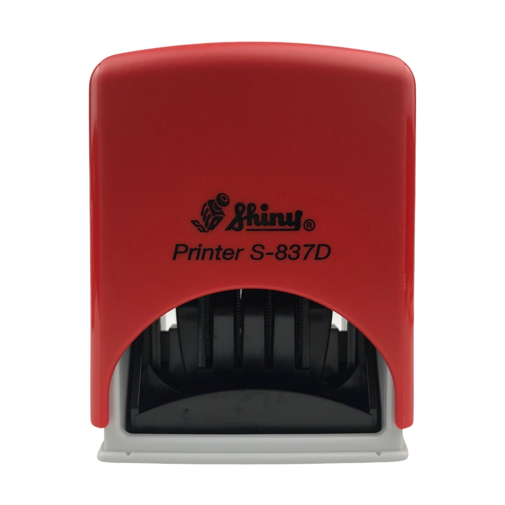 Dấu - Thẻ mực Shiny S837D 50x40mm
